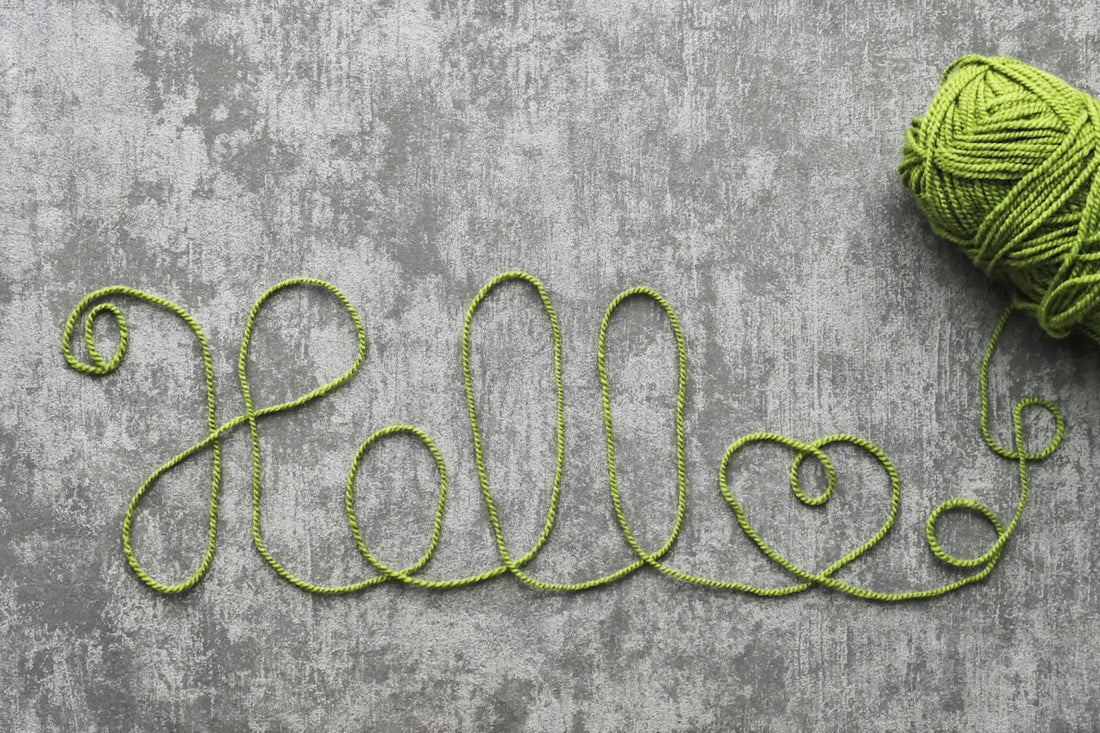 Beginner knitting