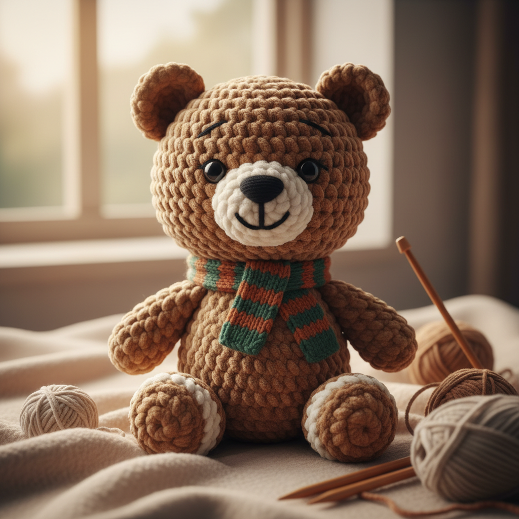 Cozy Bear Amigurumi Pattern